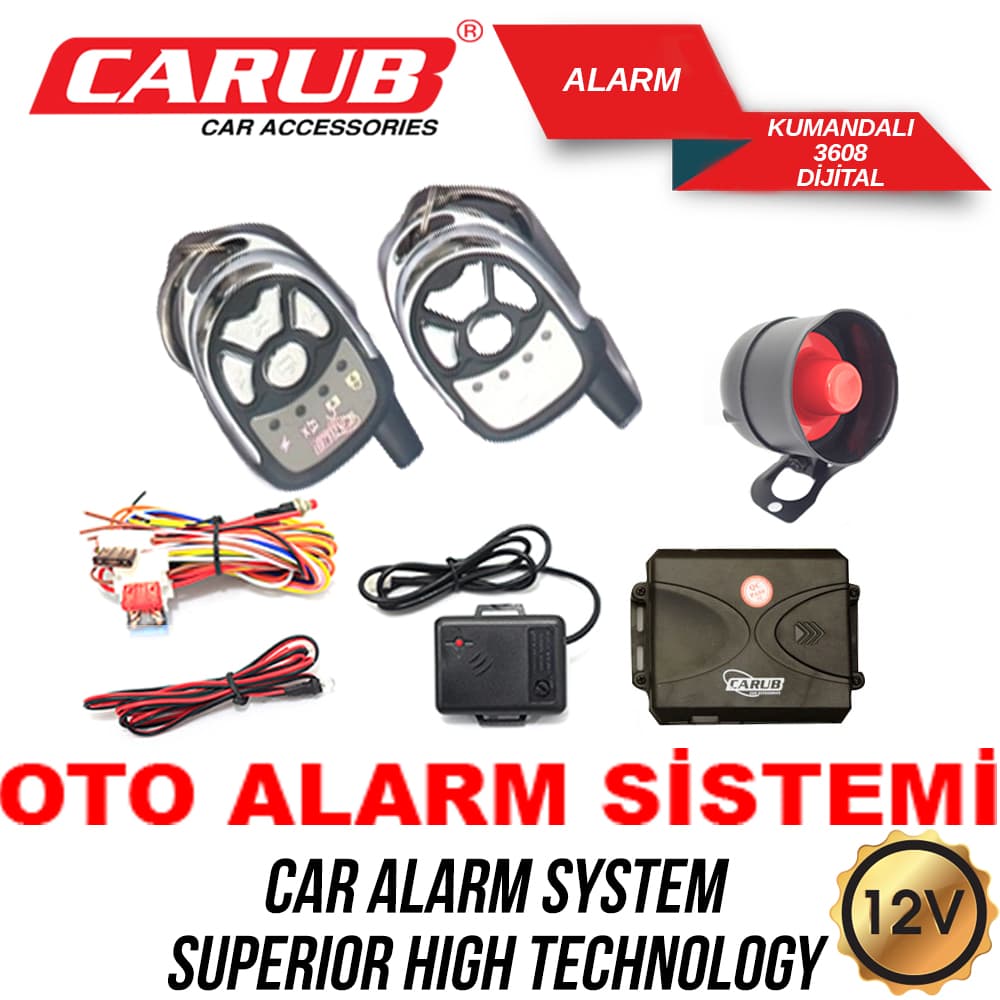 Alarm Kumandalı 3108 Digital