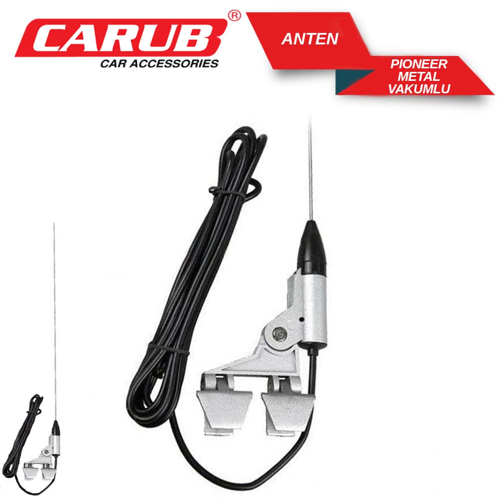 Anten Pioneer Orjinal Model Metal Vakumlu