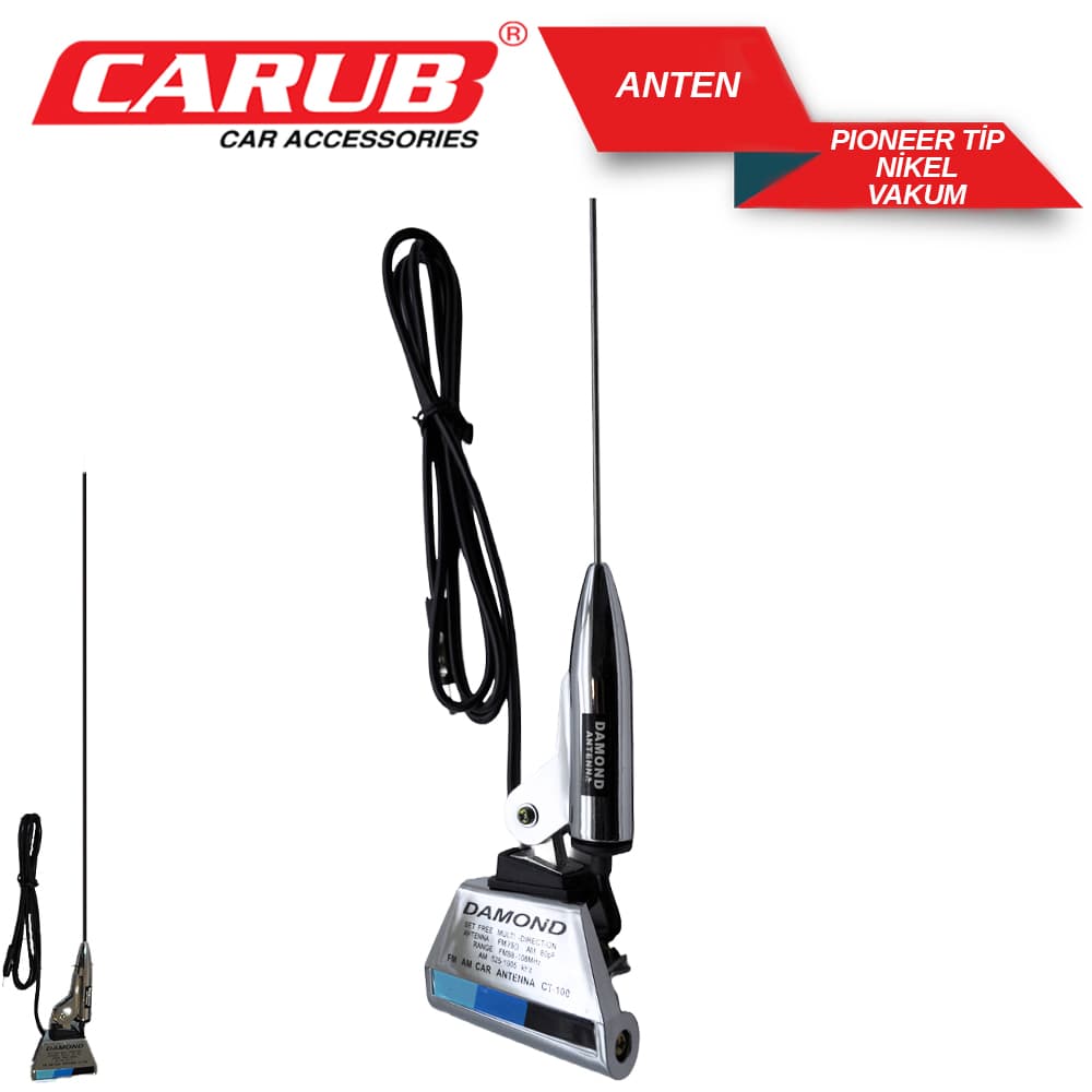 Anten Pioneer Tip Nikel Vakum