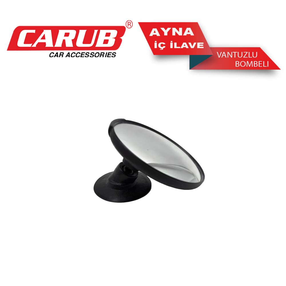Ayna İç Vantuzlu Bombeli Yuv.9cm Vakum B.