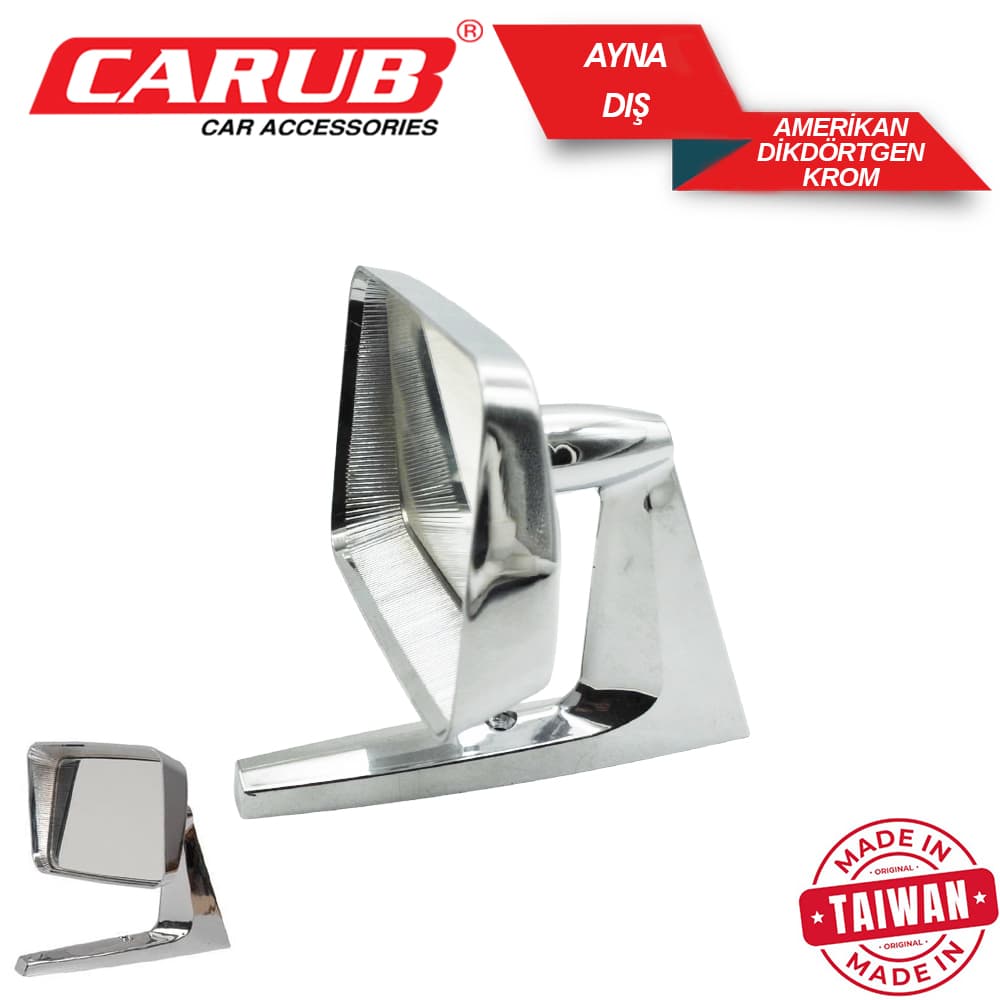Ayna Dış Amerikan Md1440-C Krom Dikdögn TAİW