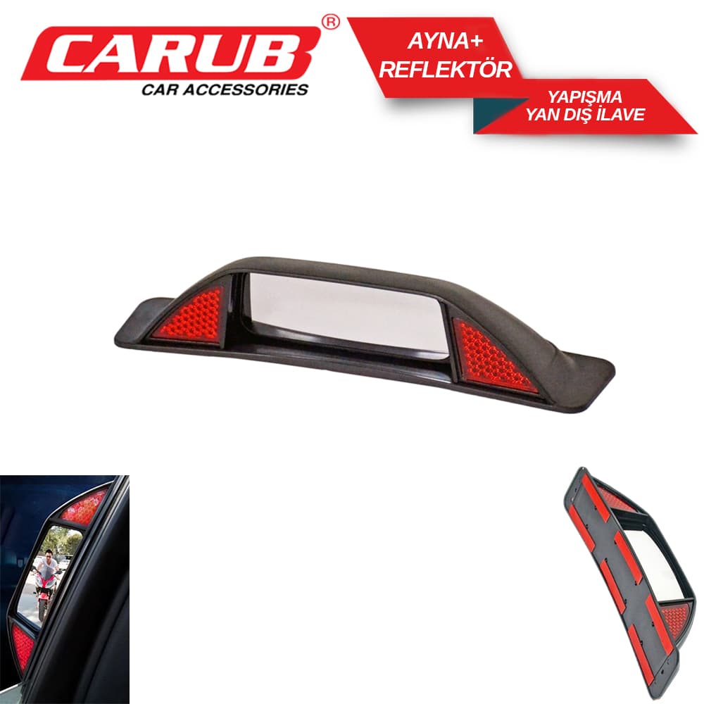 Ayna + Reflektör Dış Yan İlave Yapışma
