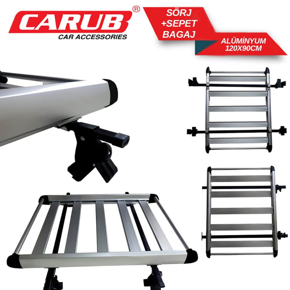 Bagaj Sepet+ Sörf Oluksuz 120cmX90cm Alümny