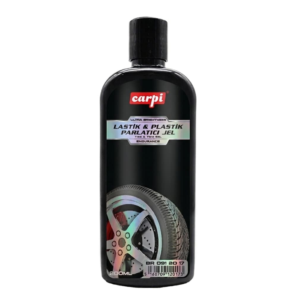 Lastik ve Plastik Parlatıcı Jel 200ml 33lü