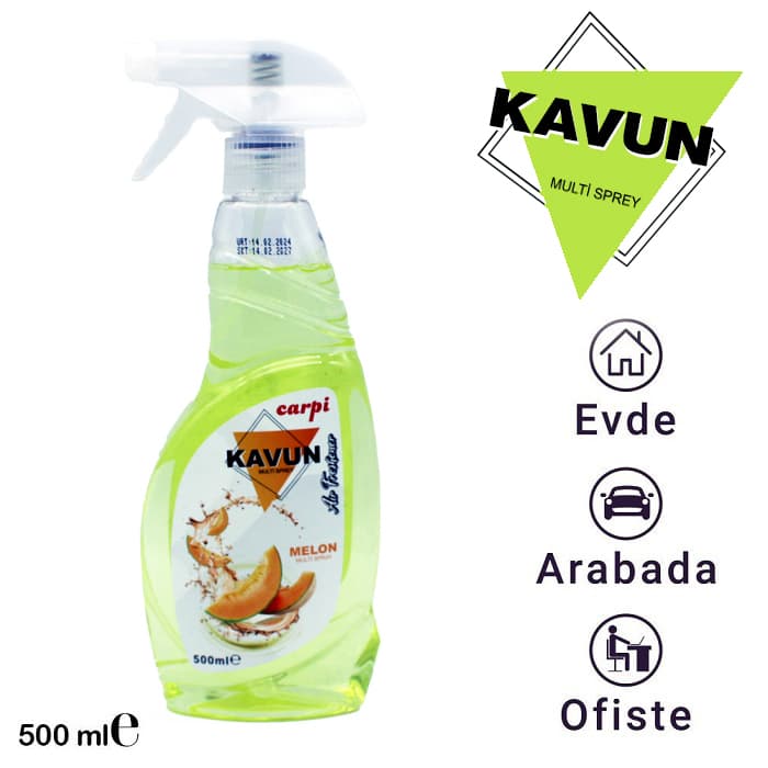 Koku Oda Ve Oto İçin Pompalı 500ml Kavun