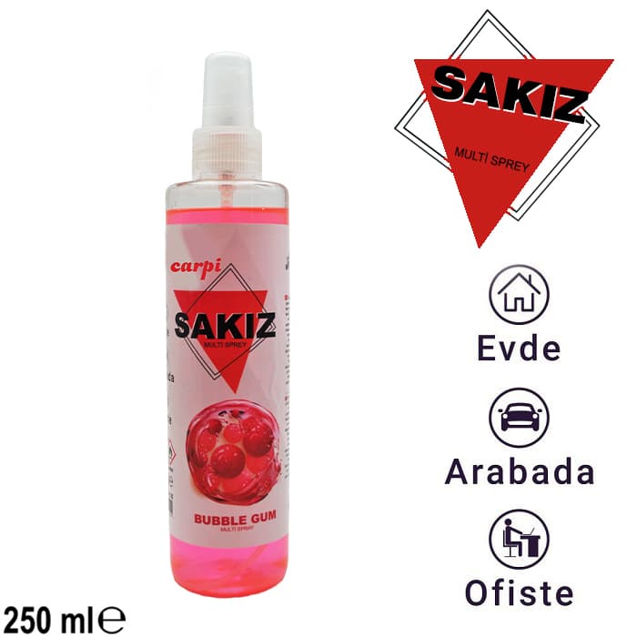 Koku Pompalı Oda Ve Oto İçin 250ml Sakız