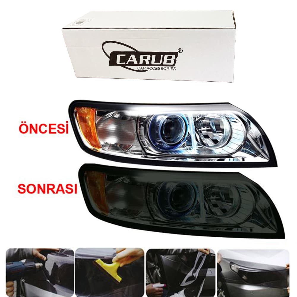 Far-Stop Filmi 30CMX10M Mat Siyah