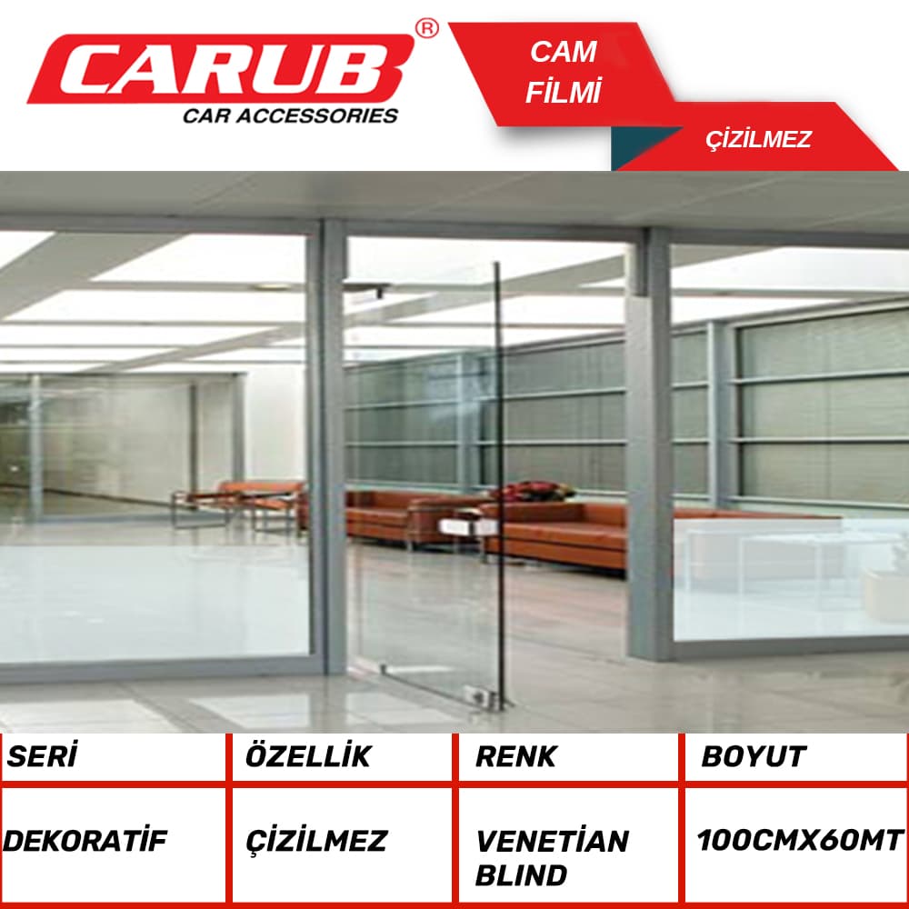 Cam Filmi 100x60M Çizilmz V.BLIND1d 0.5b