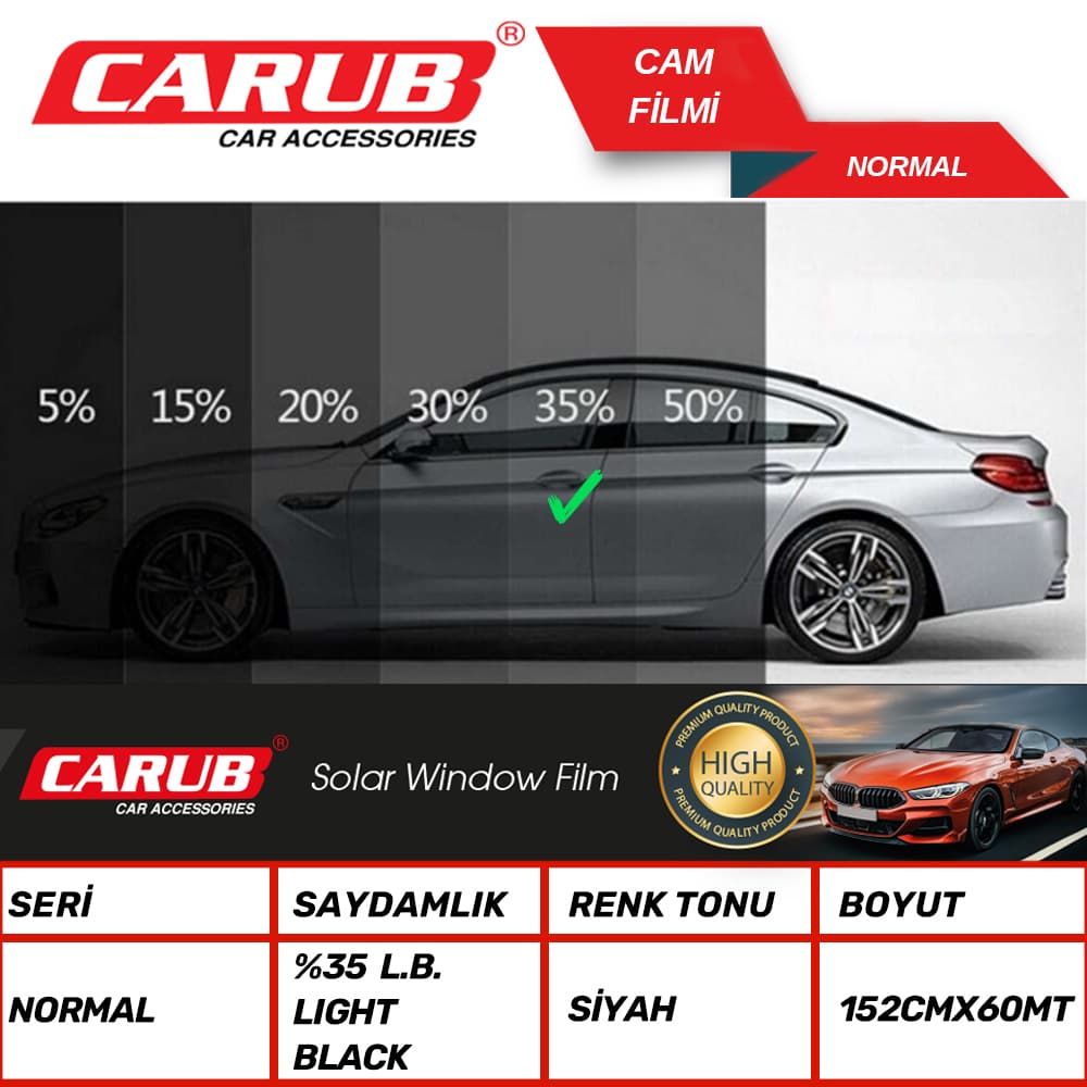Cam Filmi 152cmx60M L.Black%35 2135