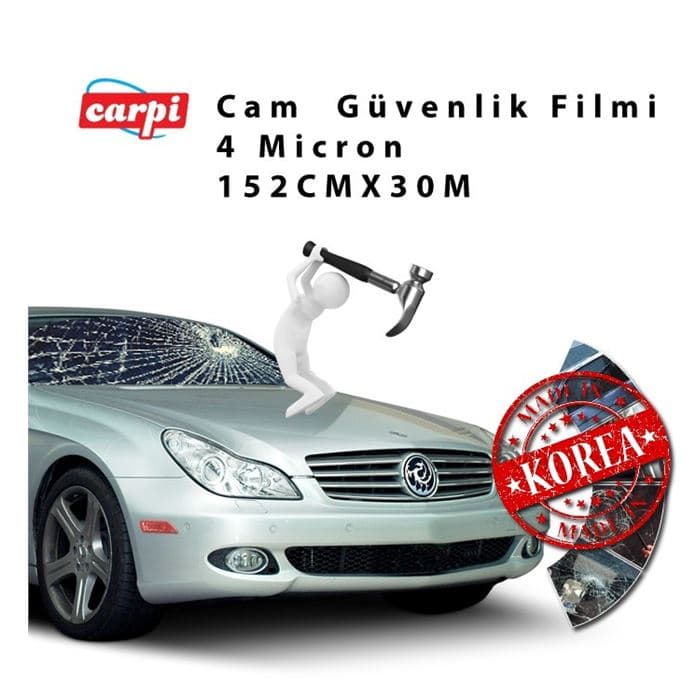 Cam Filmi 152cmx30M Çizilmez Güv4Mil SF100CL