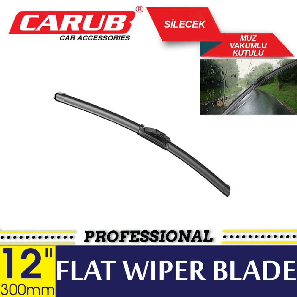 Silecek 300mm 12 inch Muz Vakumlu