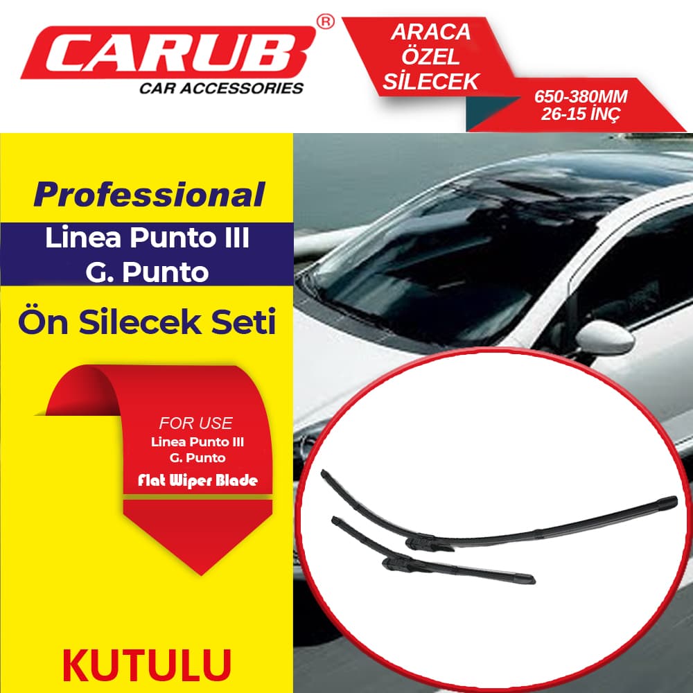 Silecek 650-380mm Linea  PuntoIII   G.Punto
