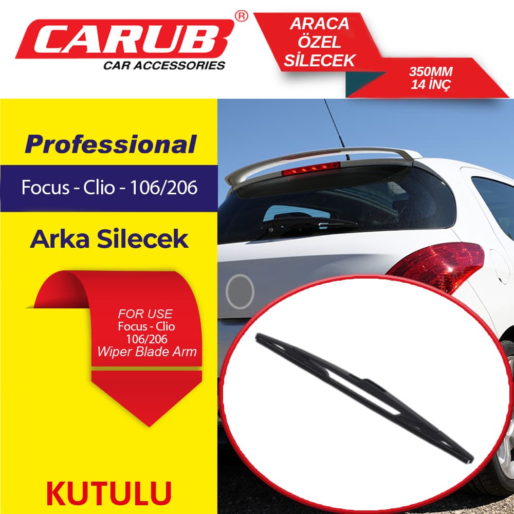 Silecek Arka Focus Clio 106-206 14İnch 350mm