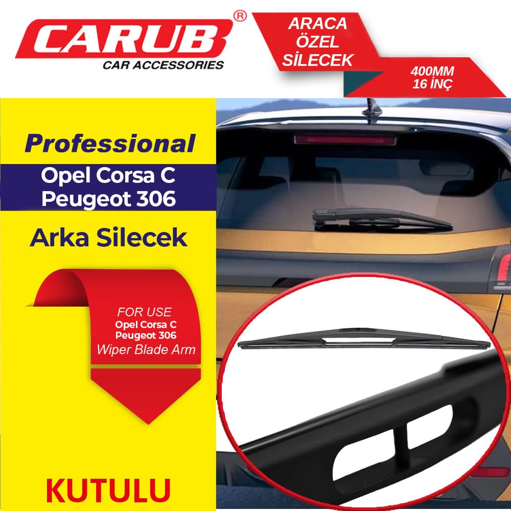 Silecek Arka 16\" 400m  CORSA C- PEUGEOT-306