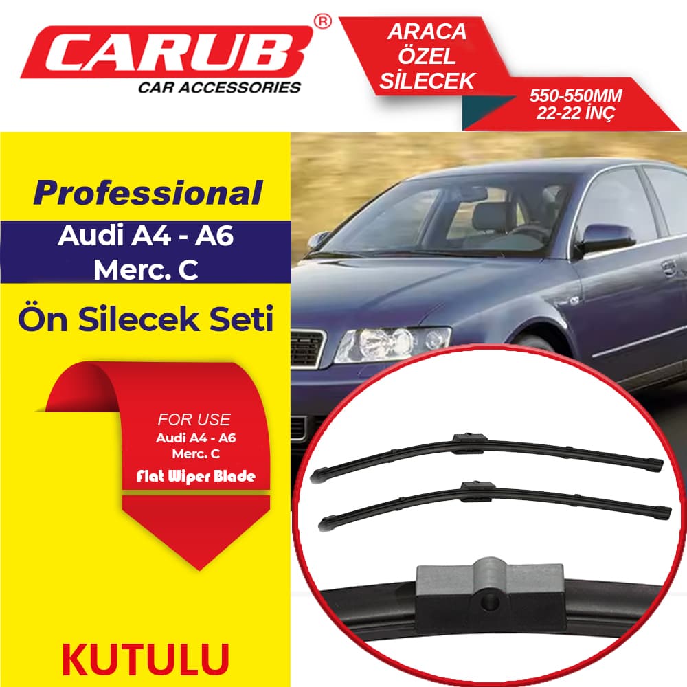Silecek 550-550mm 22 inch Audi A4-A6 Merc.C