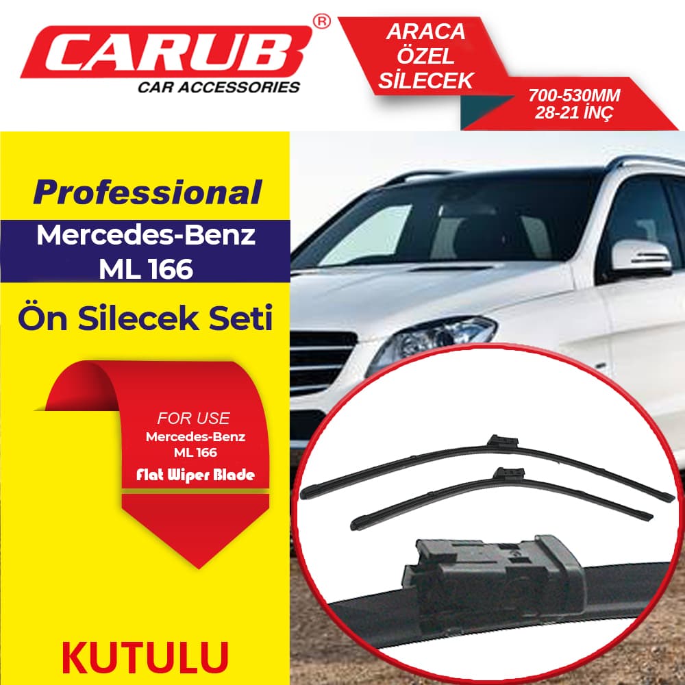 Silecek 700-530mm 28-21 inch Benz ML 166