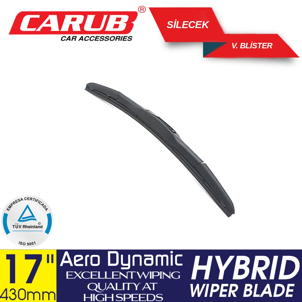 Silecek 430mm 17 inch Hybrid V. Blister