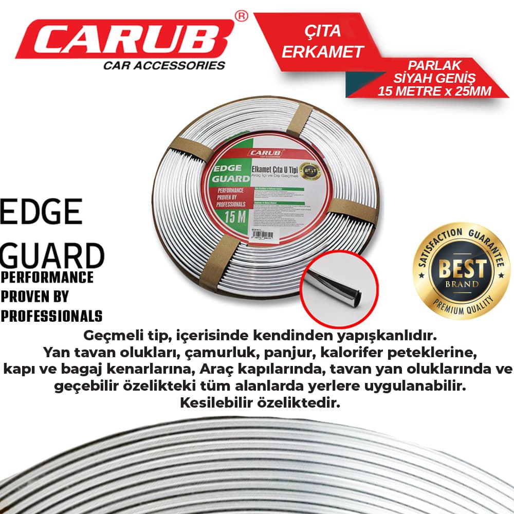 Çıta Erkamet Geniş  12,5MM X 15MT Nikel