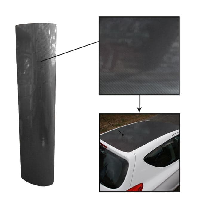 Folyo Kaplama 152cmx15M Mavi Carbon