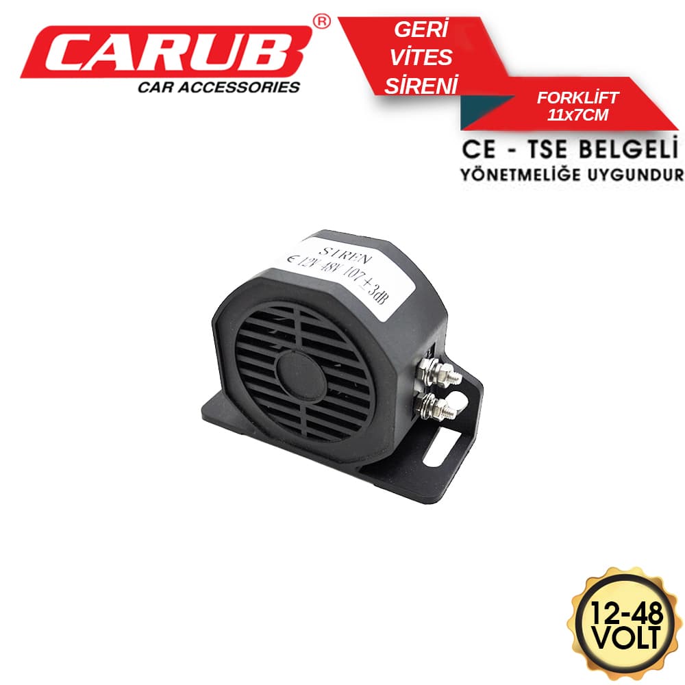 Siren12-48VGerivites Folktif11x7Cm CE-TSE Lİ