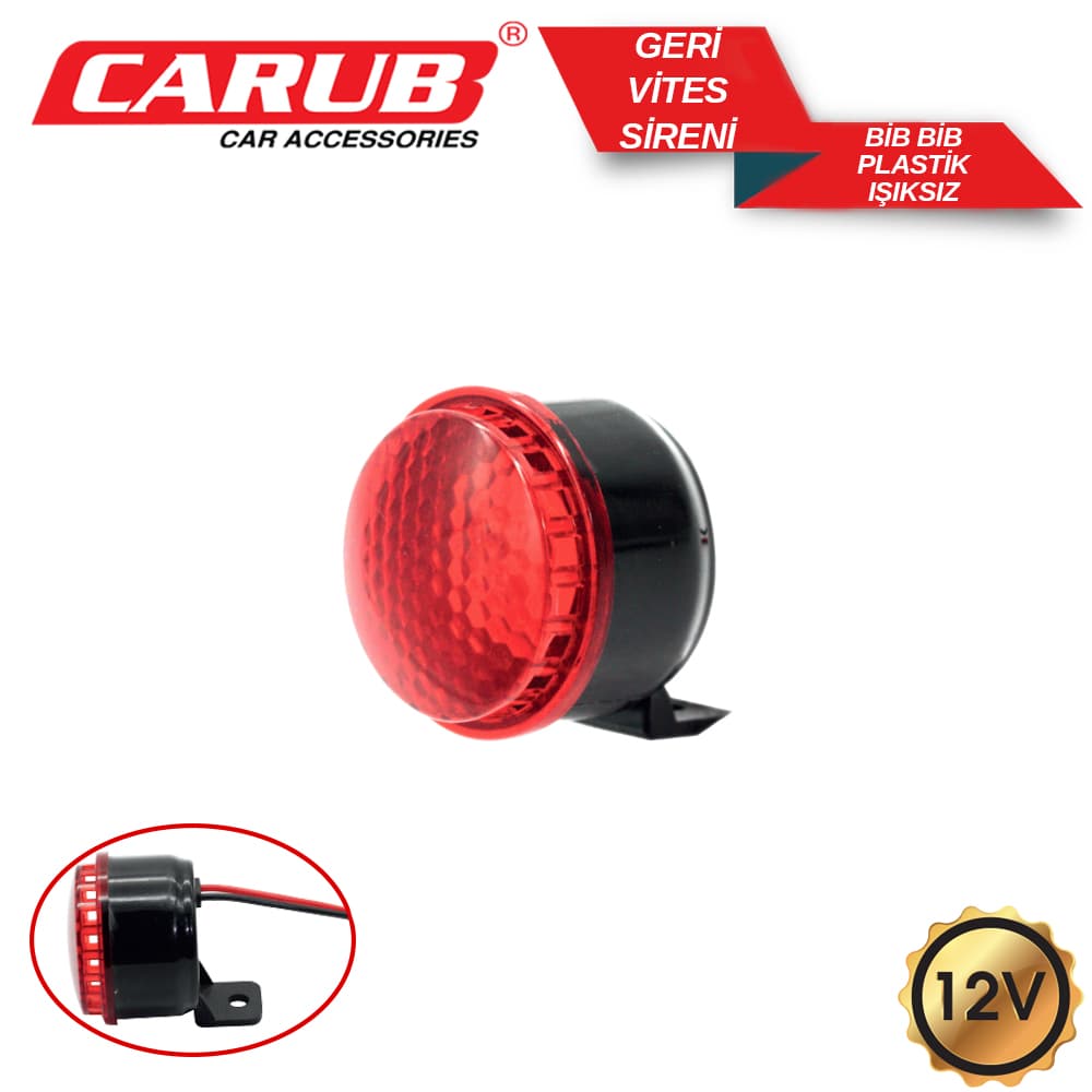 Siren 12v Geri Vites Bib bib PLS IŞIKSIZ