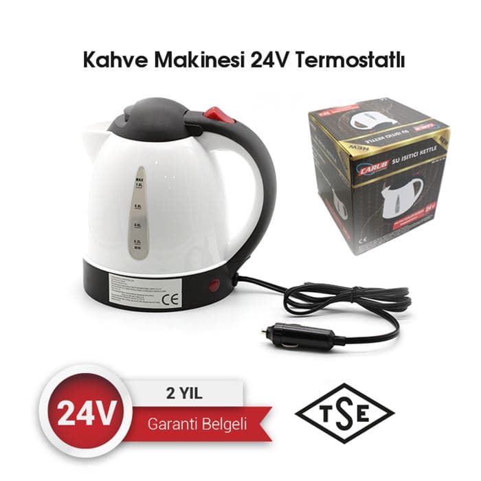 Kahve Makinesi 24V Termostatlı Kettle Md TSE