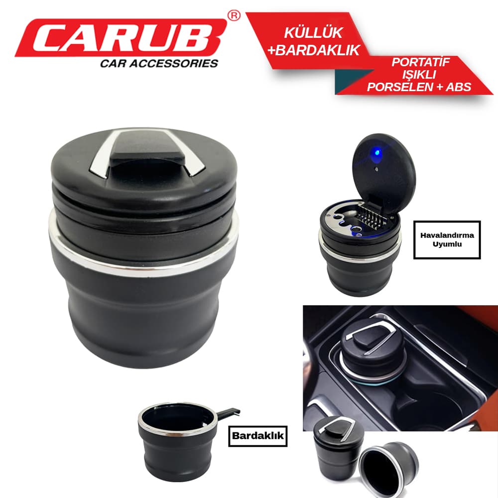 Küllük Işıklı  Havld+ Bardakl  Lüx Krom