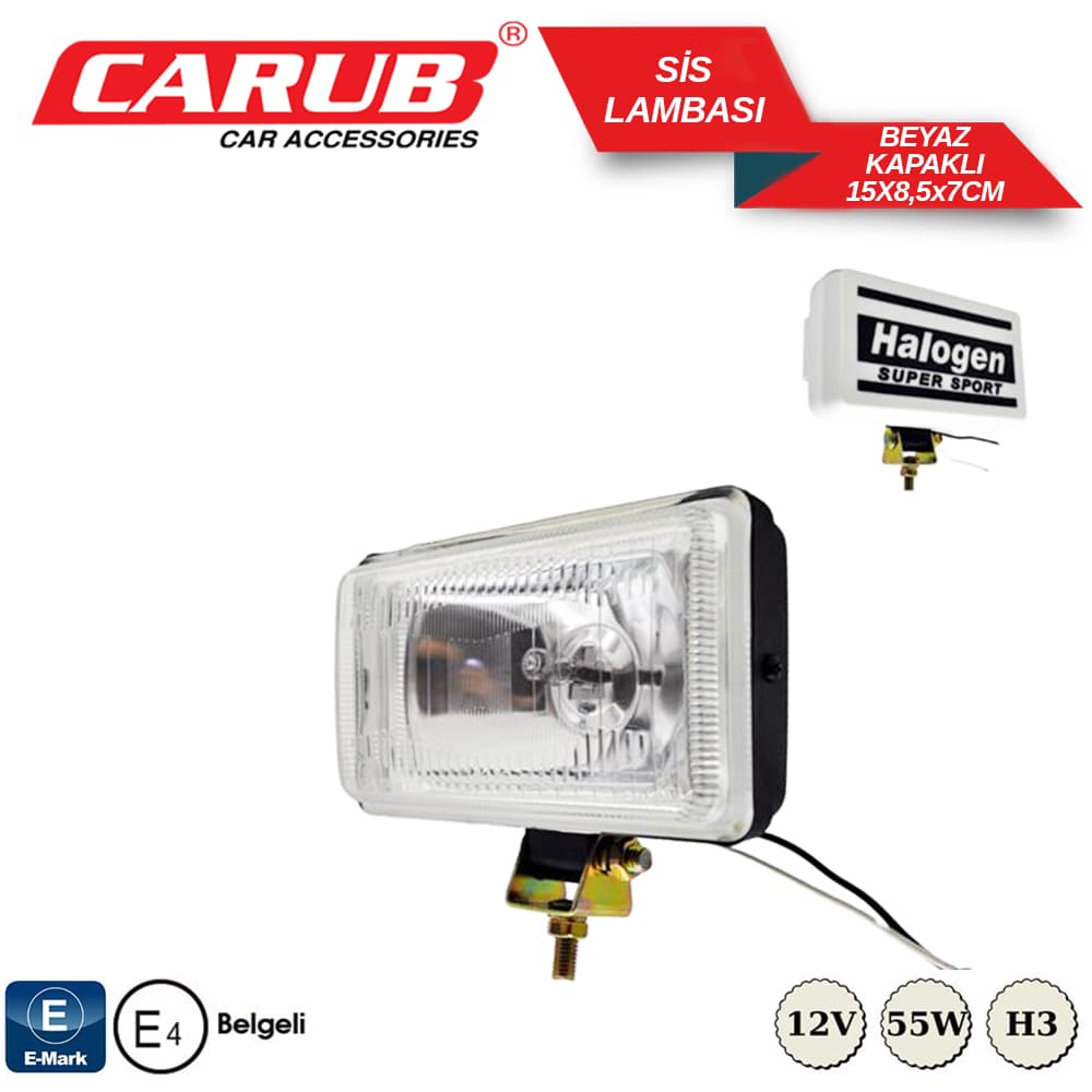 Sis Lamba  Comet 450 15x8.5x7cm Kapaklı beyz