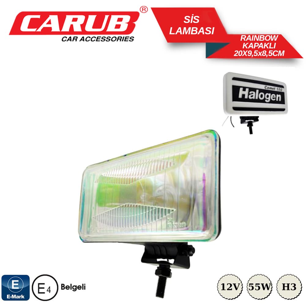 Sis Lamba Comet 550 20x9,5x8 KapaklıRainbow