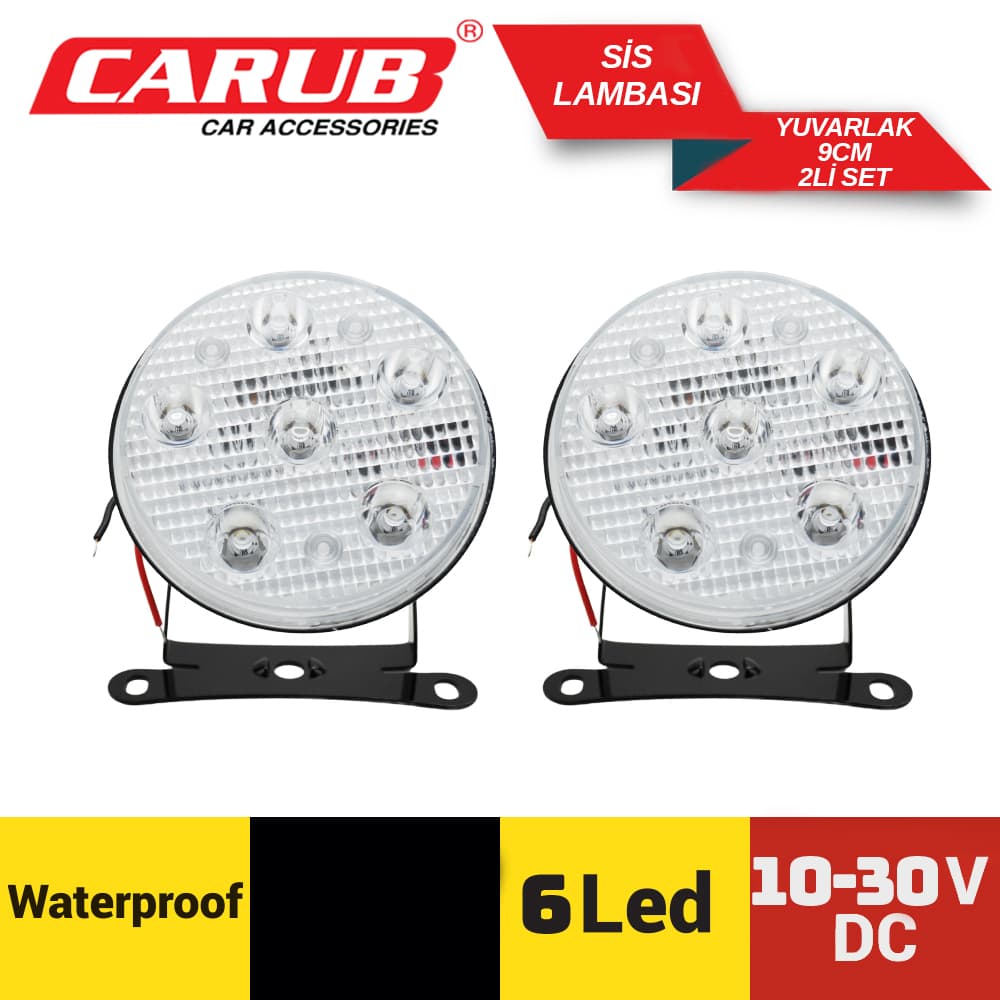 Sis lamba Yuv 6 Led 10-30V 9cm(303 13 01Tip)