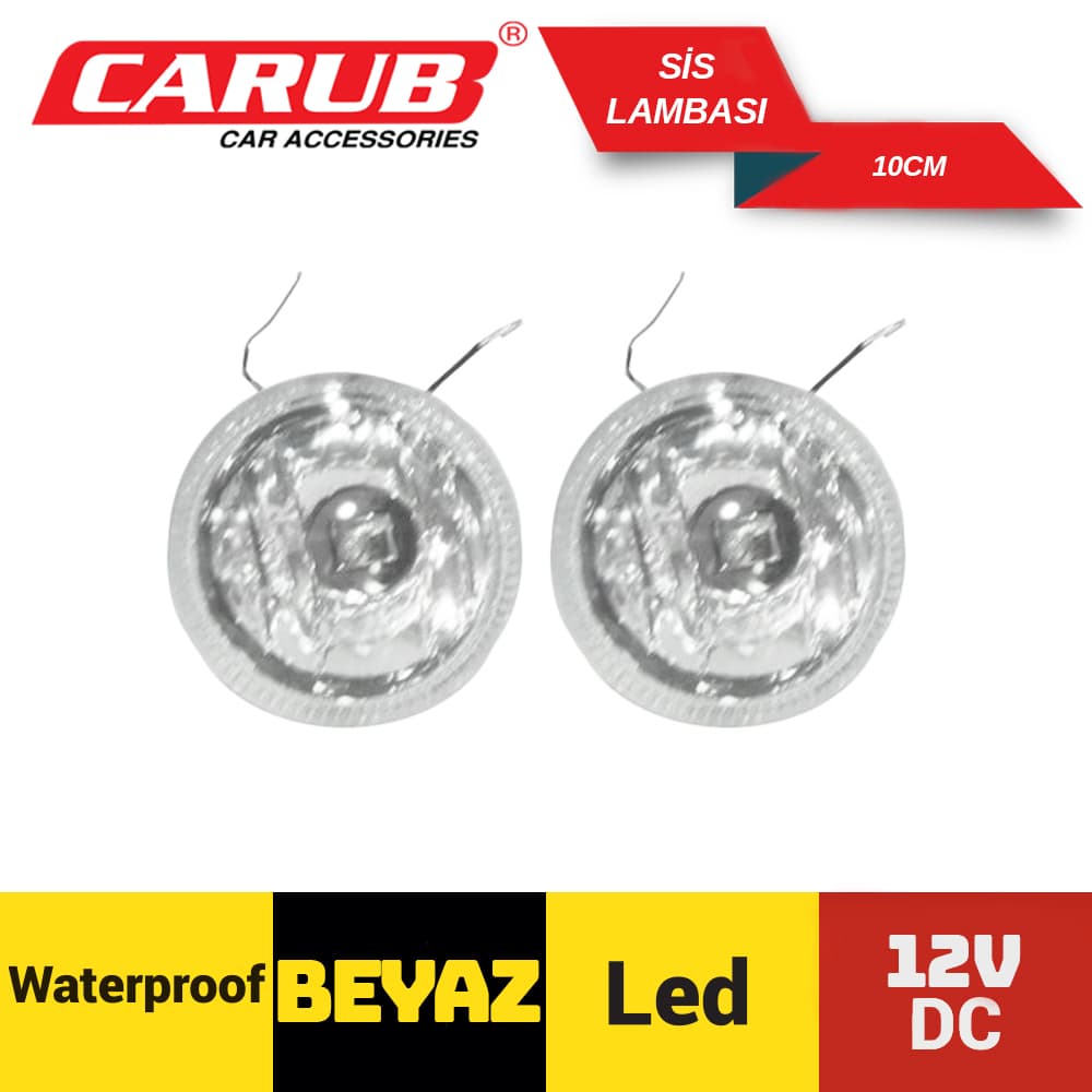 Sis Lambası 12V Yvrlk Angel Led 10cm Bey