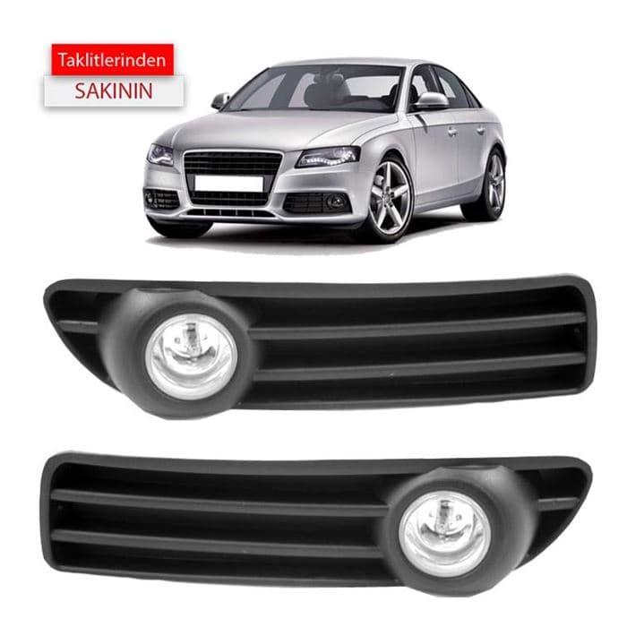 G.PLAST Sis Farı Seti Beyaz Audi A4 1994-1998