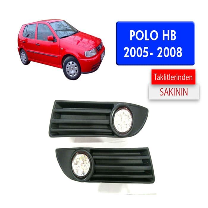 G.PLAST Gün Işığı Sis Seti Ledli Polo Hb 05>08