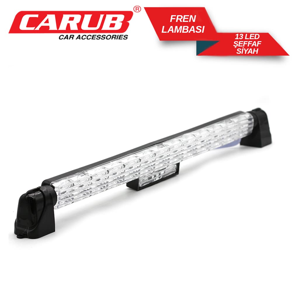 Lamba Fren13 Led Şeffaf Siyah