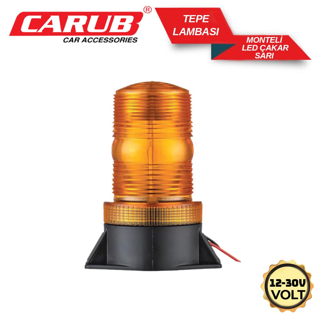 CARUBLamb Tepe Monte12-30V Led Çakar+Döner+Düz S.