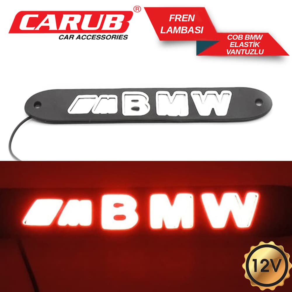 Fren Lamba Elastik Vantuzlu 12V COB  Bmw
