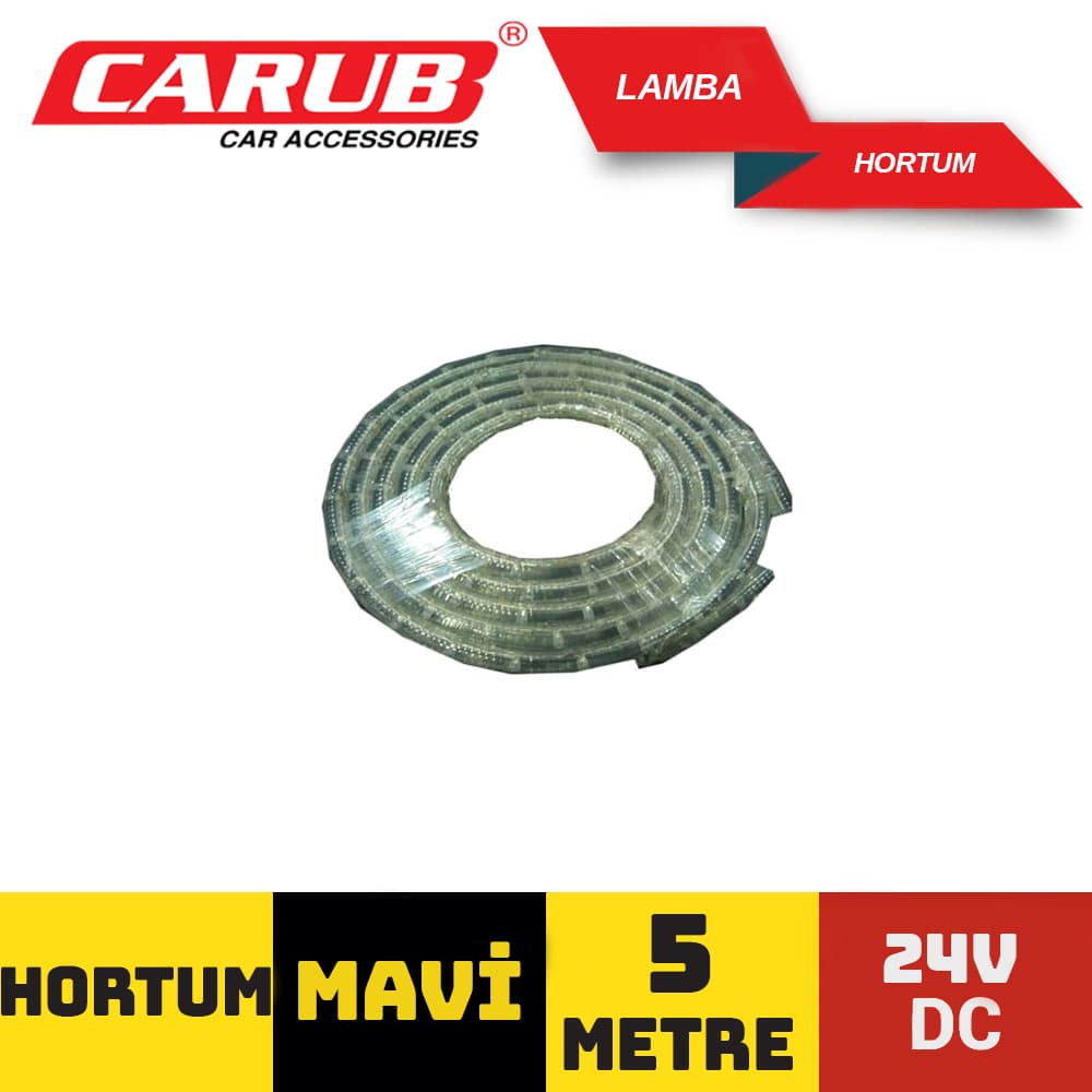 Lamba Hortum 24V 5M Mavi