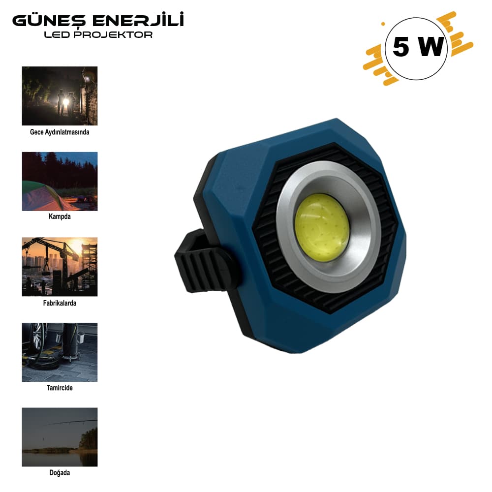 Kamp Feneri Güneş Enerjili 10Watt