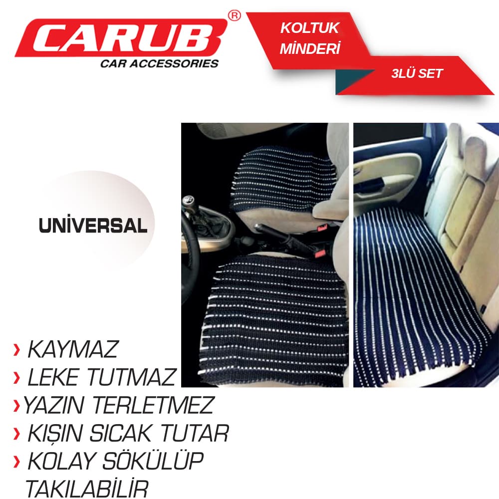 Minder 3 lü Set Serme Üniversal