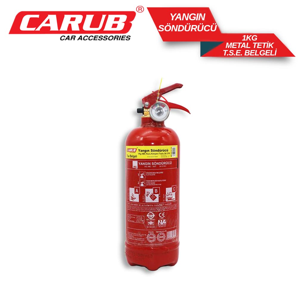 Yangın Söndürücü1Kg Metal Tetik T.S.E BELGE