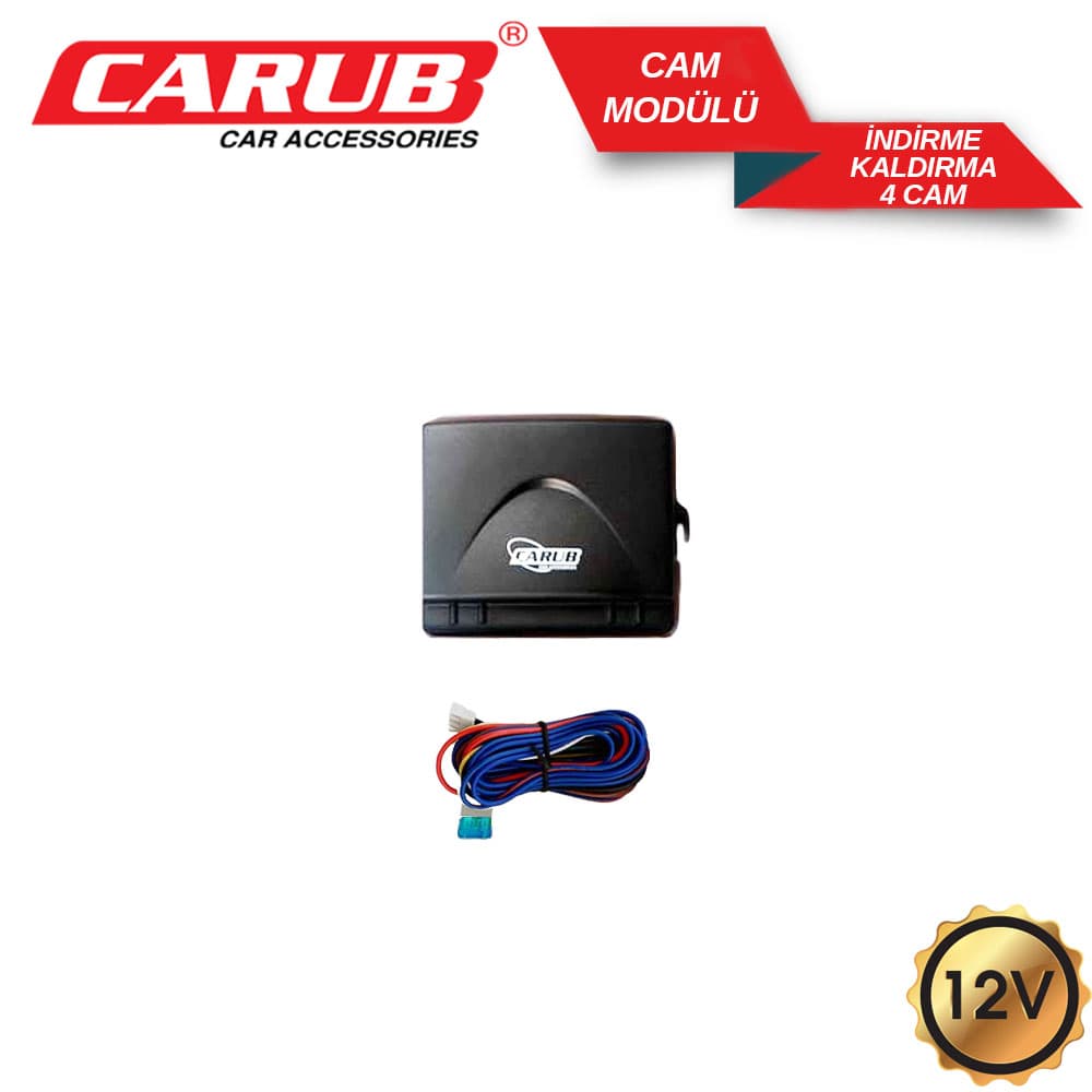 Cam Modülü 12Vİndirme Kaldırma 4 Cam