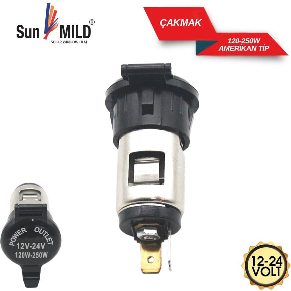 Çakmak Amerikan Tip 12-24v-120-250W
